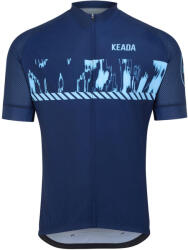 Keada Sports Férfi rövid ujjú kerékpáros mez - Signal One 2XL kék