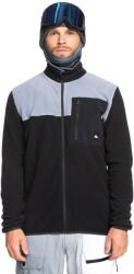 Quiksilver Aker Full Zip Fleece férfi snowboard pulóver L fekete