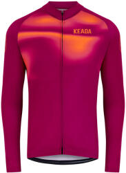 DONDA Női hosszúujjú kerékpáros mez - Onwards Three XL vörös