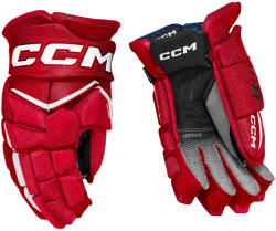 CCM JetSpeed FT8 Red/White Junior Hokikesztyűk 11 hüvelyk