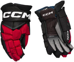 CCM JetSpeed FT8 Black/Red/White Senior Hokikesztyűk 14 hüvelyk