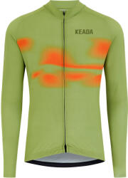 Keada Sports Női hosszúujjú kerékpáros mez - Onwards Five M zöld