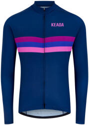 Keada Sports Férfi hosszúujjú kerékpáros mez - Sunset M lila
