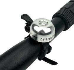 Biketrade Nuvo állítható ezüst csengő (28062)