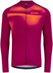 Keada Sports Férfi hosszúujjú kerékpáros mez - Onwards Three S vörös