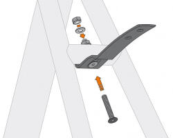 SKS SKS-GERMANY SÁRVÉDŐRÖGZÍTŐ ELEM BEAVERTAIL, VELO CROSS, VELO (kpc-10168)