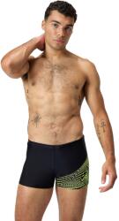 Speedo Medley Logo Aquashort férfi úszó boxernadrág XL fekete|sárga