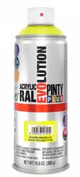 PINTY PLUS Evolution fluor akril festék spray 400 ml, F146 sárga színű | PINTY PLUS 159