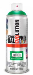 PINTY PLUS Evolution oldószeres akril festék spray 400 ml, RAL 6029 mentazöld színű | PINTY PLUS 594