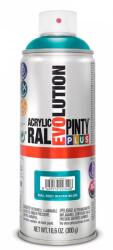 PINTY PLUS Evolution oldószeres akril festék spray 400 ml, RAL 5021 vízkék színű | PINTY PLUS 513