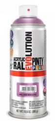 PINTY PLUS Evolution oldószeres akril festék spray 400 ml, RAL 4001 vöröslila színű | PINTY PLUS 613