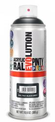 PINTY PLUS Evolution oldószeres akril festék spray 400 ml, RAL 7021 feketésszürke színű | PINTY PLUS 638