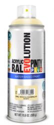 PINTY PLUS Evolution vízbázisú akril festék spray 400 ml, RAL 1014 elefántcsont színű | PINTY PLUS 775