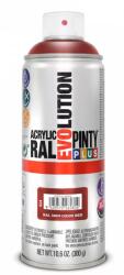 PINTY PLUS Evolution oldószeres akril festék spray 400 ml, RAL 3009 oxidvörös színű | PINTY PLUS 424