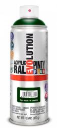 PINTY PLUS Evolution oldószeres akril festék spray 400 ml, RAL 6009 fenyőzöld színű | PINTY PLUS 595