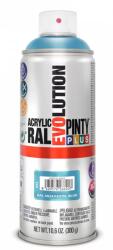 PINTY PLUS Evolution oldószeres akril festék spray 400 ml, RAL 5024 pasztell kék színű | PINTY PLUS 433