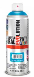 PINTY PLUS Evolution oldószeres akril festék spray 400 ml, RAL 5012 világoskék színű | PINTY PLUS 432