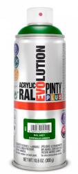 PINTY PLUS Evolution oldószeres akril festék spray 400 ml, RAL 6001 smaragdzöld színű | PINTY PLUS 403