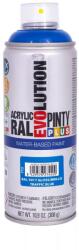 PINTY PLUS Evolution vízbázisú akril festék spray 400 ml, RAL 5017 közlekedési kék színű | PINTY PLUS 772