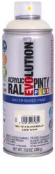 PINTY PLUS Evolution vízbázisú akril festék spray 400 ml, RAL 1015 világos elefántcsont színű | PINTY PLUS 751