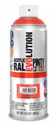 PINTY PLUS Evolution fluor akril festék spray 400 ml, F107 piros színű | PINTY PLUS 164