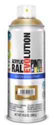 PINTY PLUS Evolution vízbázisú akril festék spray 400 ml, P153 arany színű | PINTY PLUS 860