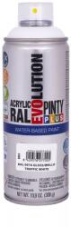 PINTY PLUS Evolution vízbázisú akril festék spray 400 ml, RAL 9016 közlekedési fehér színű | PINTY PLUS 885