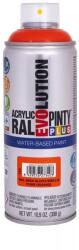 PINTY PLUS Evolution vízbázisú akril festék spray 400 ml, RAL 2004 tiszta narancssárga színű | PINTY PLUS 754