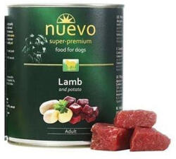nuevo dog Adult Lamb & Potato bal. 6 x 800 g-os konzervdoboz