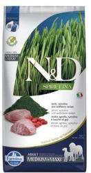 N&D SPIRULINA DOG Adult M/L Bárány & Farkasbogyó 7kg