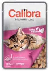Calibra pocket Premium Kitten pulyka és csirke100g