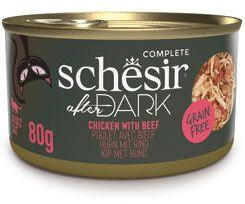 Schesir Cons. After Dark Wholefood csirke/marha 80g