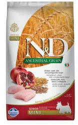  N&D LG DOG Senior Mini Mini csirke és gránátalma 2, 5kg