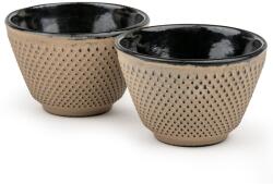 Bredemeijer Ceașcă XILIN 100 ml, set de 2 buc, cămilă galben, fontă, Bredemeijer (BRED153097)