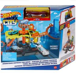 Mattel Hot Wheels City Belvárosi Express Autómosó pálya szett - Mattel (HDR24/HDR27) - jatekshop