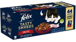  Nestlé FELIX Tasty shreds macska Multipack csirke&marha&kacsa&pulyka szószban tasak 44x80 g