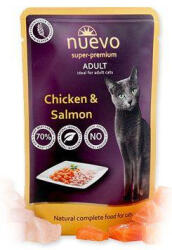 nuevo pocket adult csirke és lazac 85g