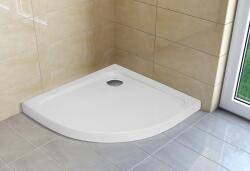 H2O Nero A Slim íves lapos zuhanytálca 90x90 - kadoutlet - 43 605 Ft