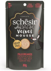Schesir pocket After Dark Velv. Mousse csirke/marhahús. 80g