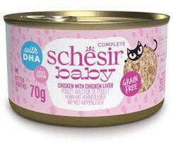 Schesir konz. Baby csirke/máj 70g