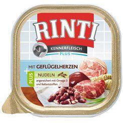 RINTI Dog Kennerfl. tálka baromfiszív 300g