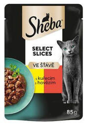 Sheba zseb csirkehússal és marhahússal szaftban 85g