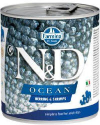 N&D dog OCEAN hering & garnélarák konzerv 285 g