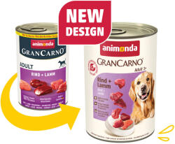 Animonda kutya GRANCARNO konz. Adult marha/bárány 400g