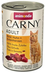 Animonda ® macska Adult marhahús, csirke és kacsa szív bal. 6 x 400 g-os konzervdoboz
