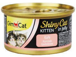  GimCat ShinyCat konz. Kitten csirke 70g