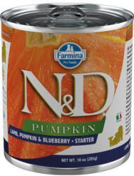 N&D PUMPKIN Starter Bárány és áfonya 285g
