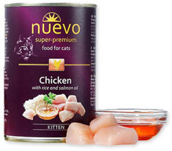 nuevo Kitten Chicken bal. 6 x 400 g-os konzervdoboz