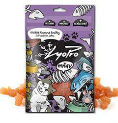  Lyopro Cat származás. szárított lágy lazac kockák 70g