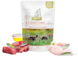 isegrim kutya Junior Isegrim gyökér, pulyka és marhahús bal. 7 x 410 g kapszula